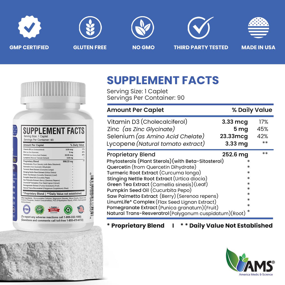 Ingredient highlight: Lycopene and zinc in Prosta-Forte.