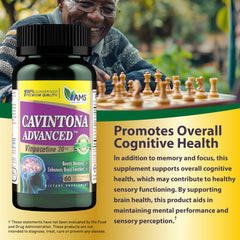 Cavintona Advanced packaging on shelf communicates convenience.