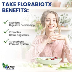 America Medic and Science Florabiotix packaging is travel-friendly for on-the-go use.