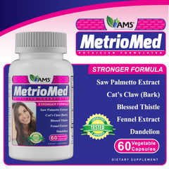 MetrioMed supplement scene with water for daily use