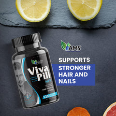 VivaPill Men ingredients: biotin, collagen, keratin for healthier hair
