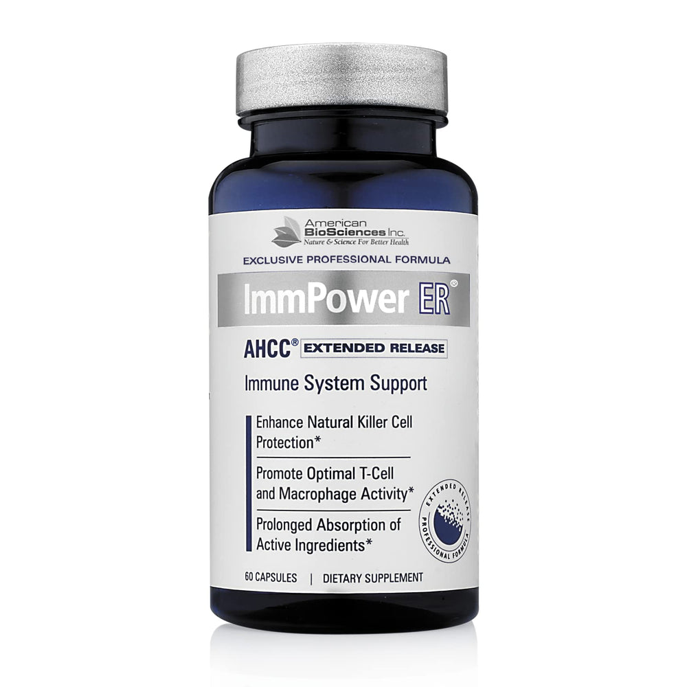 American BioSciences ImmPower ER bottle with capsules for immune support