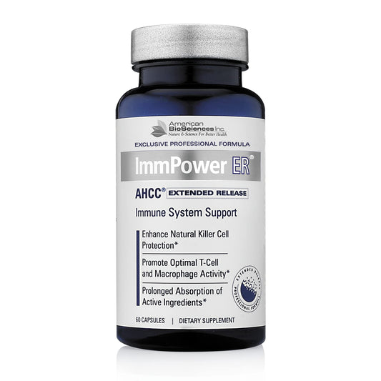American BioSciences ImmPower ER bottle with capsules for immune support
