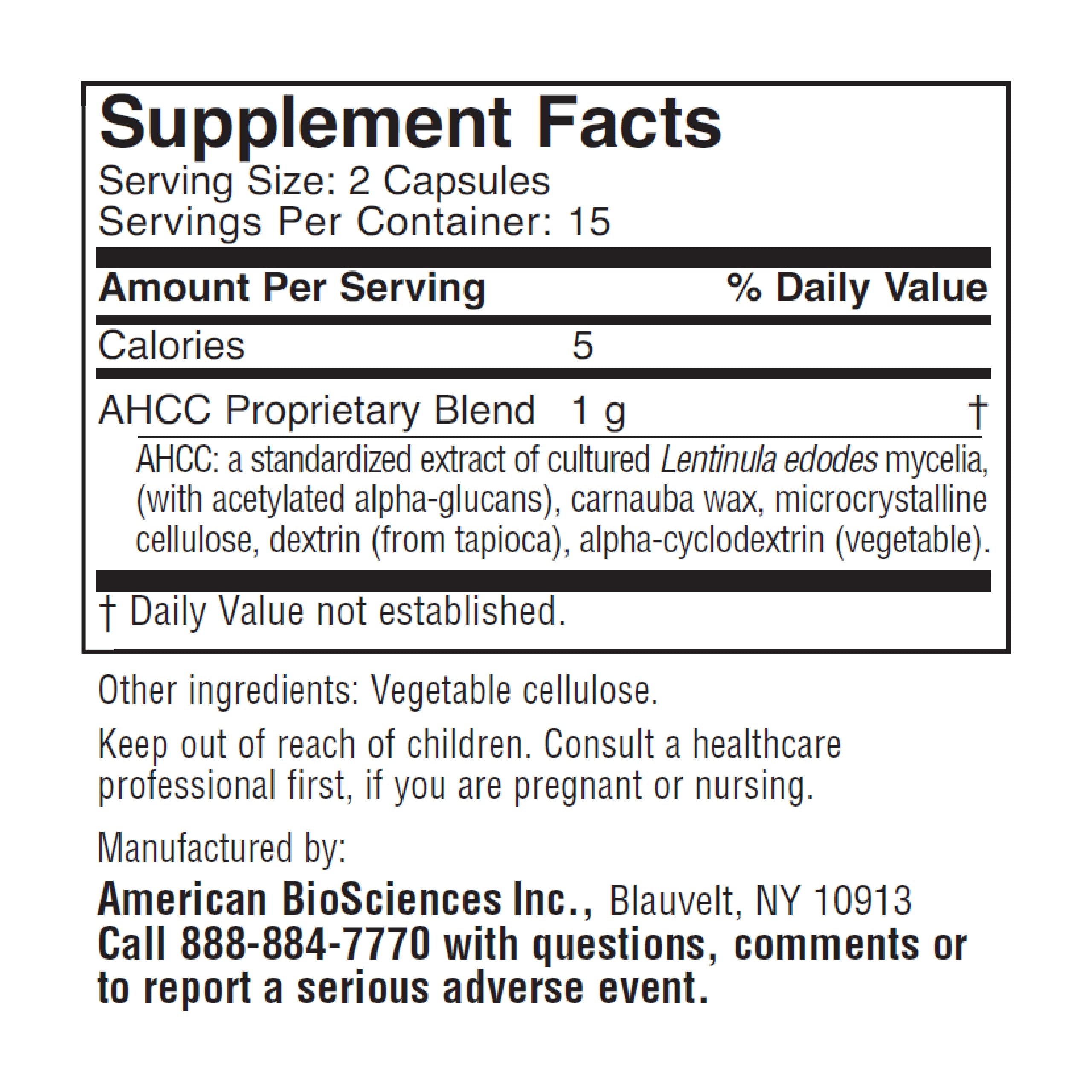 American BioSciences ImmPower capsules closeup highlighting convenient daily dose for wellness.