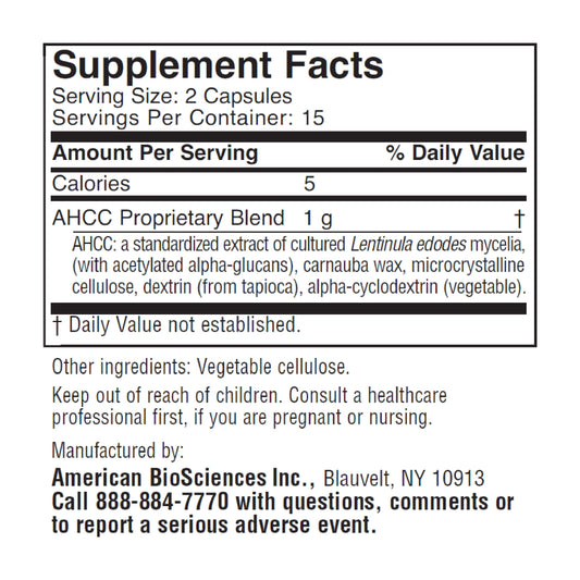 American BioSciences ImmPower capsules closeup highlighting convenient daily dose for wellness.