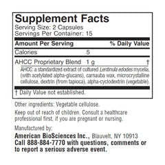 American BioSciences ImmPower capsules closeup highlighting convenient daily dose for wellness.