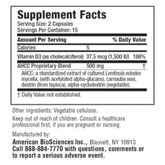 ImmpowerD3 capsules closeup, vegetarian-friendly daily supplement.