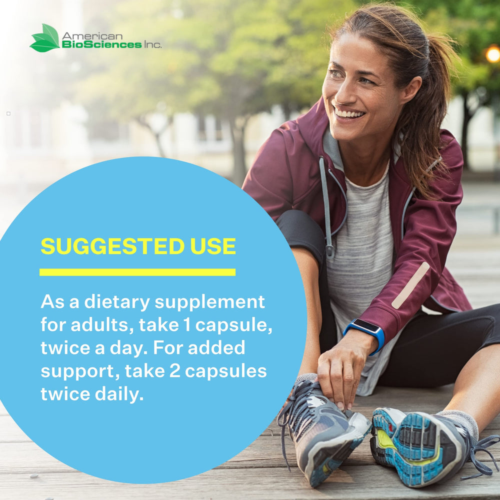 Vitamin D3 tablets visible, paired with AHCC for potential support.