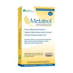 Metatrol product on shelf conveying premium wellness