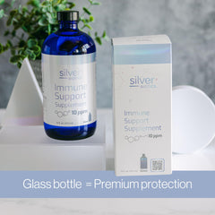 American Biotech Labs 16 oz glass bottle packaging shown.