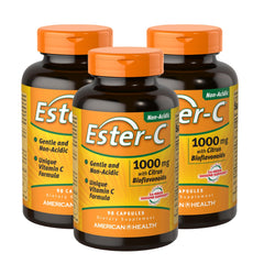 American Health Ester-C 1000 mg bottle front for daily vitamin C support