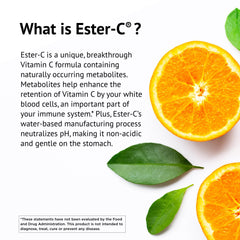 American Health Ester-C label emphasizes gluten-free and non-GMO attributes
