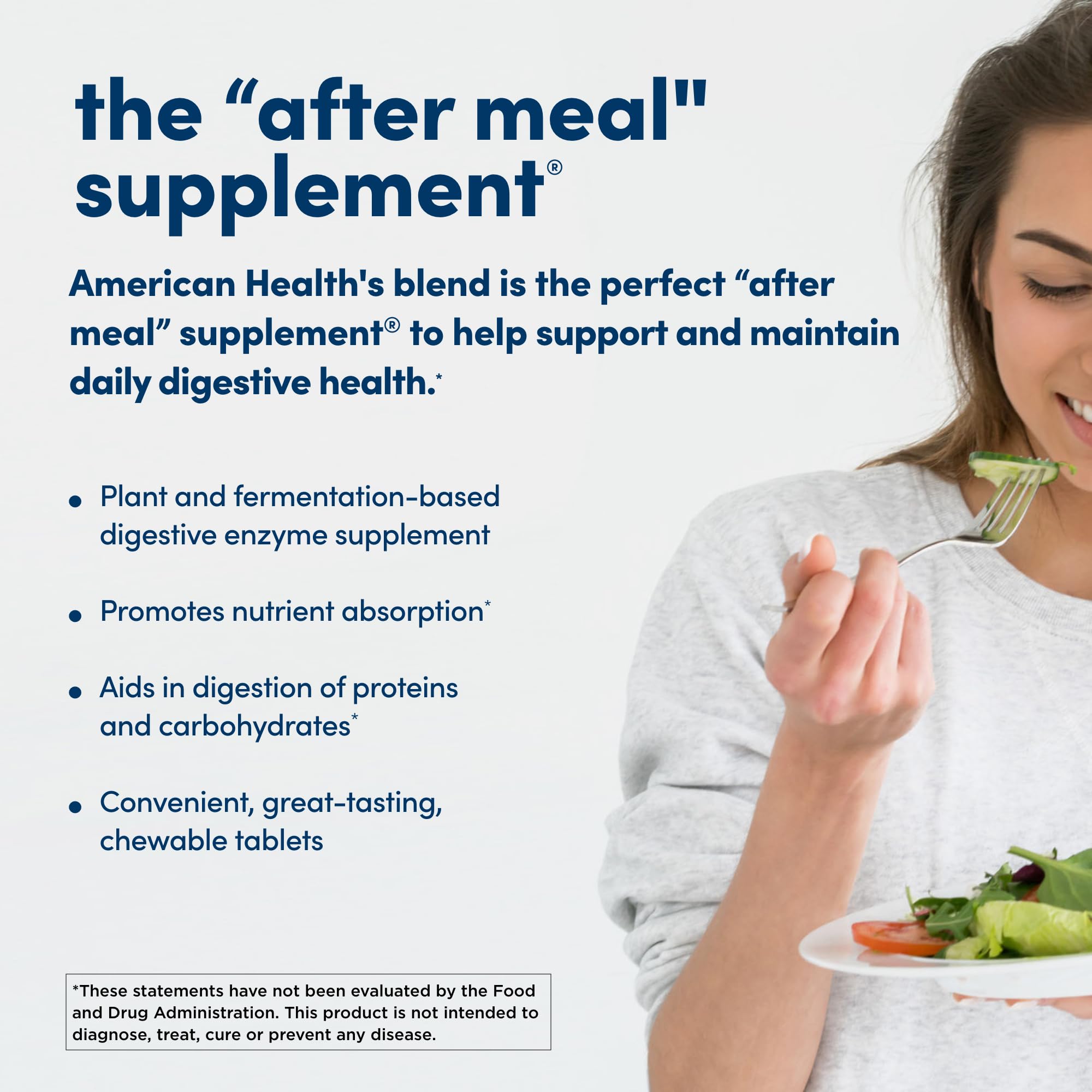 American Health Papaya Enzyme non-GMO vegan formula