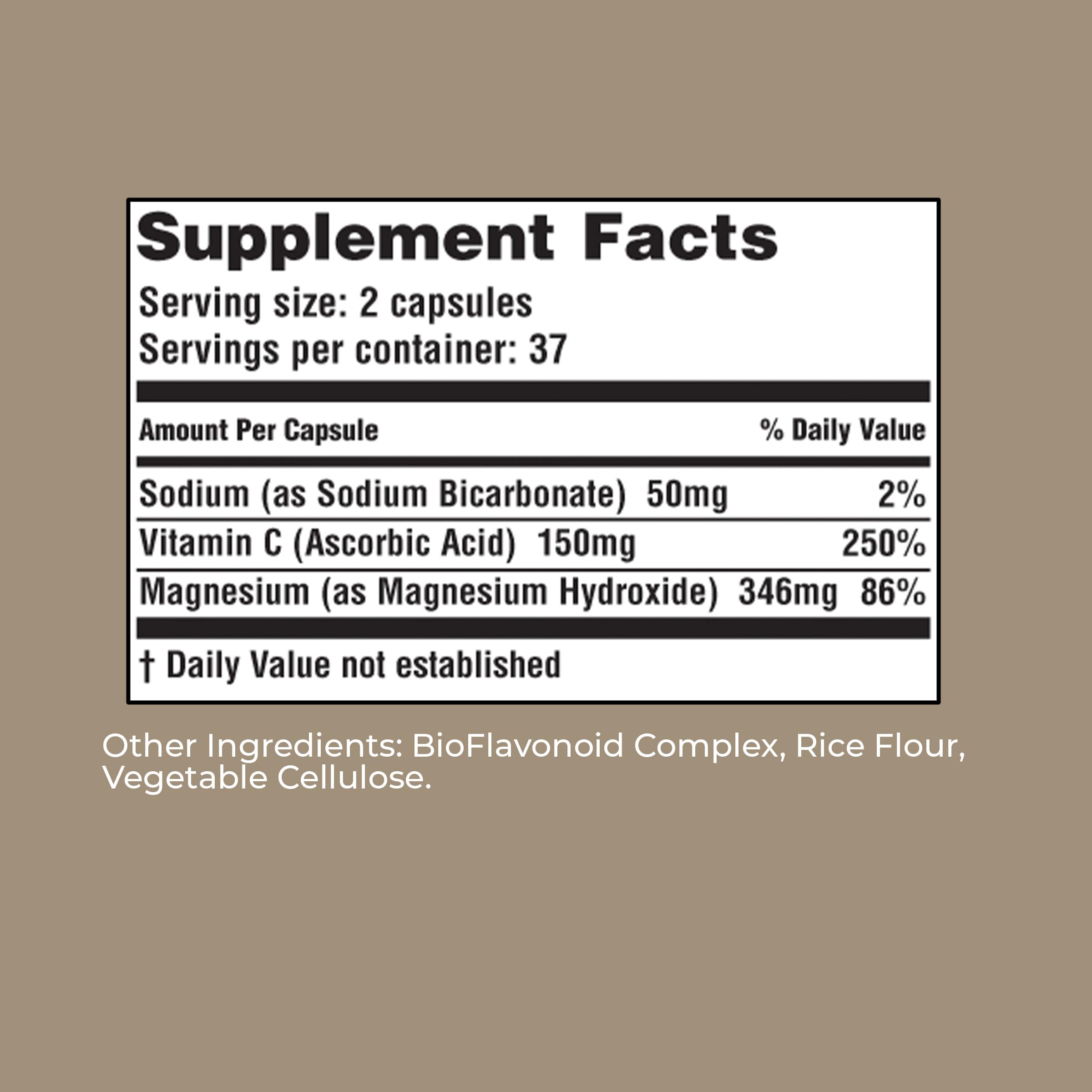 Oxy-Plus box and capsules highlighting easy daily routine.