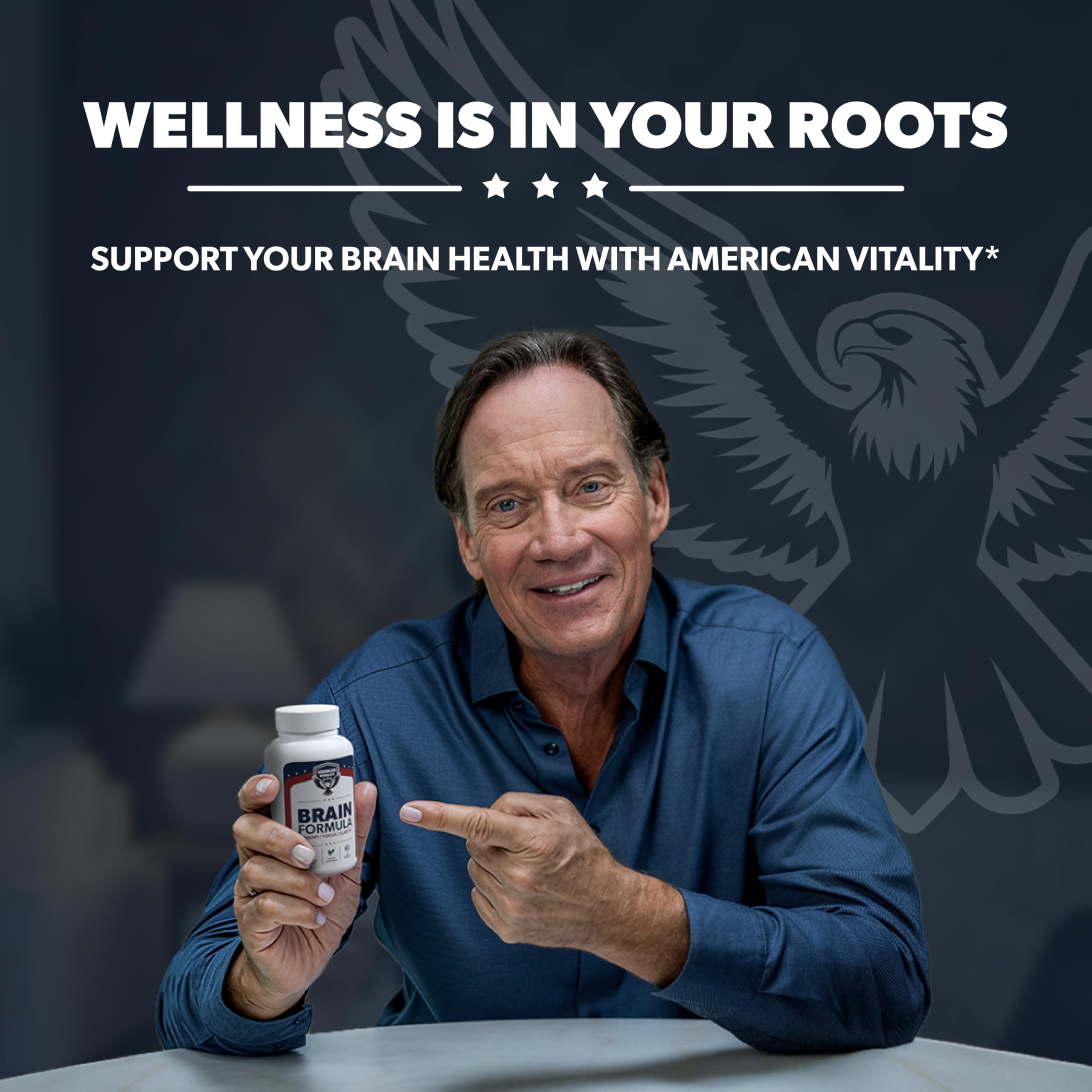 AMERICAN VITALITY Brain Formula ready for daily routine use to boost alertness.