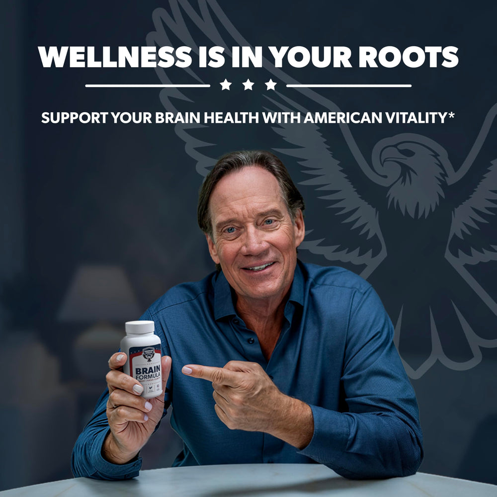 AMERICAN VITALITY Brain Formula ready for daily routine use to boost alertness.