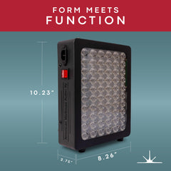 American Wellness Authority 660nm-850nm therapy panel focuses on whole-body light exposure.