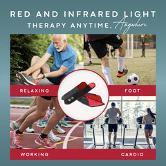 Full-foot coverage design in American Wellness Authority slippers ensures even light exposure.