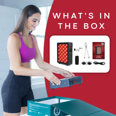 American Wellness Authority bedroom-use setup supports quick, convenient sessions before bed.