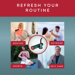 American Wellness Authority wand used on hands and arms to support routine care