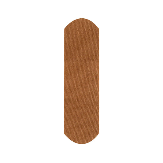 American White Cross Fabric Adhesive Strips image showing sterile, lightweight protection conforming to the body and staying in place