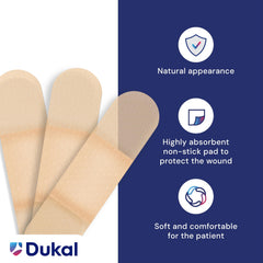 American White Cross strip with non-stick pad protects wound area