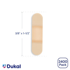 American White Cross strip appears transparent on skin for discreet wear
