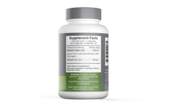 AMERIDEN OLIVFACTOR bottle label close-up emphasizing branding and capsule format for daily use