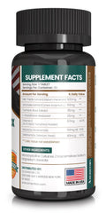 Amerrition liver-support ingredients panel featuring milk thistle and artichoke extract.