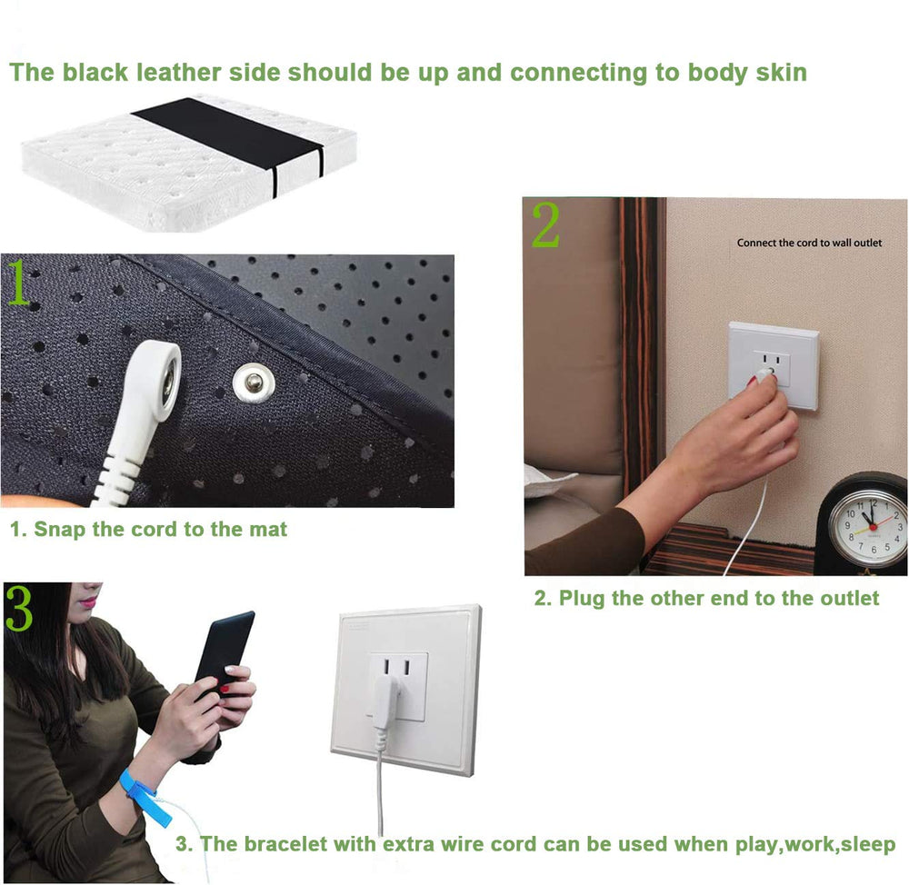Amerthing conductive carbon leatherette close-up highlighting breathable surface