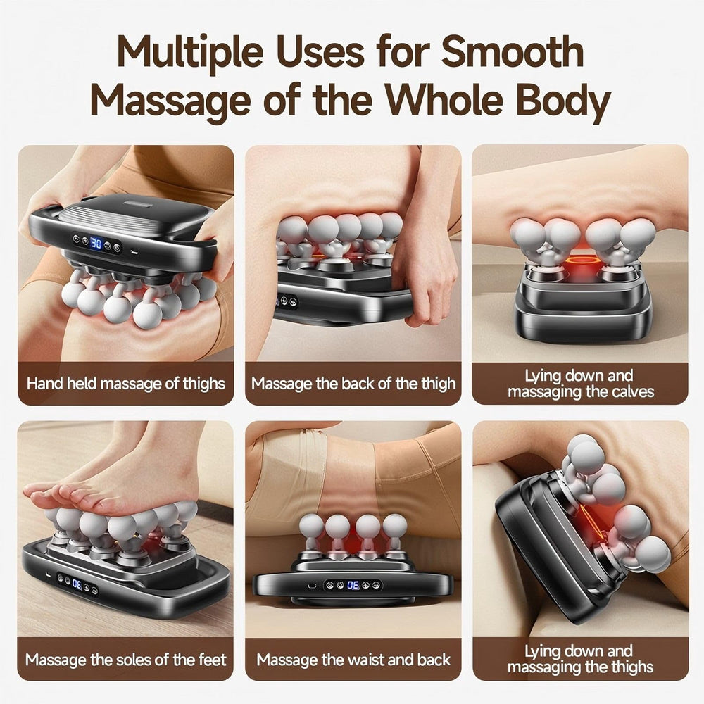 Amervie massage gun charges quickly for uninterrupted recovery sessions.