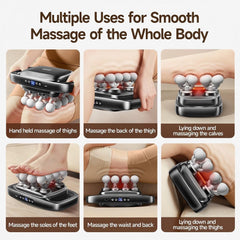 Amervie massage gun charges quickly for uninterrupted recovery sessions.