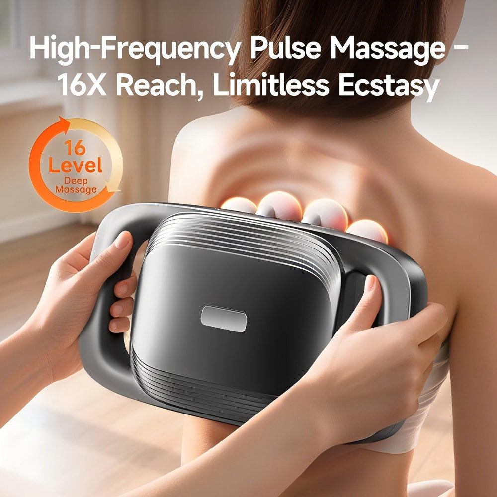 Amervie device soothes leg fatigue and improves circulation after workouts.