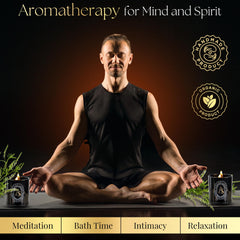 Ames Soeurs Amber Oud candle aids energy cleansing during tarot or spiritual rituals.