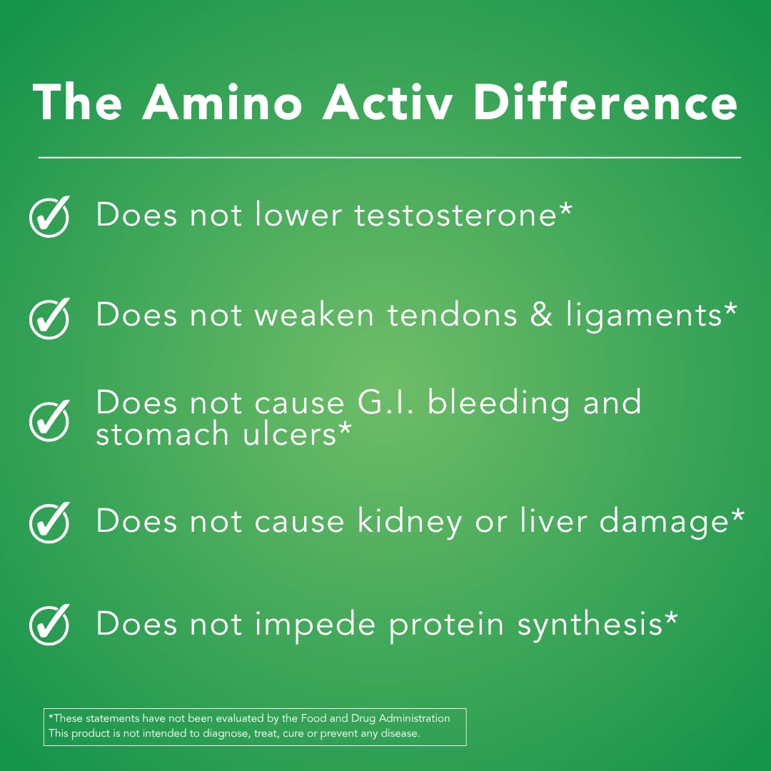 Amino Activ athlete-use scene illustrates on-the-go support after workouts