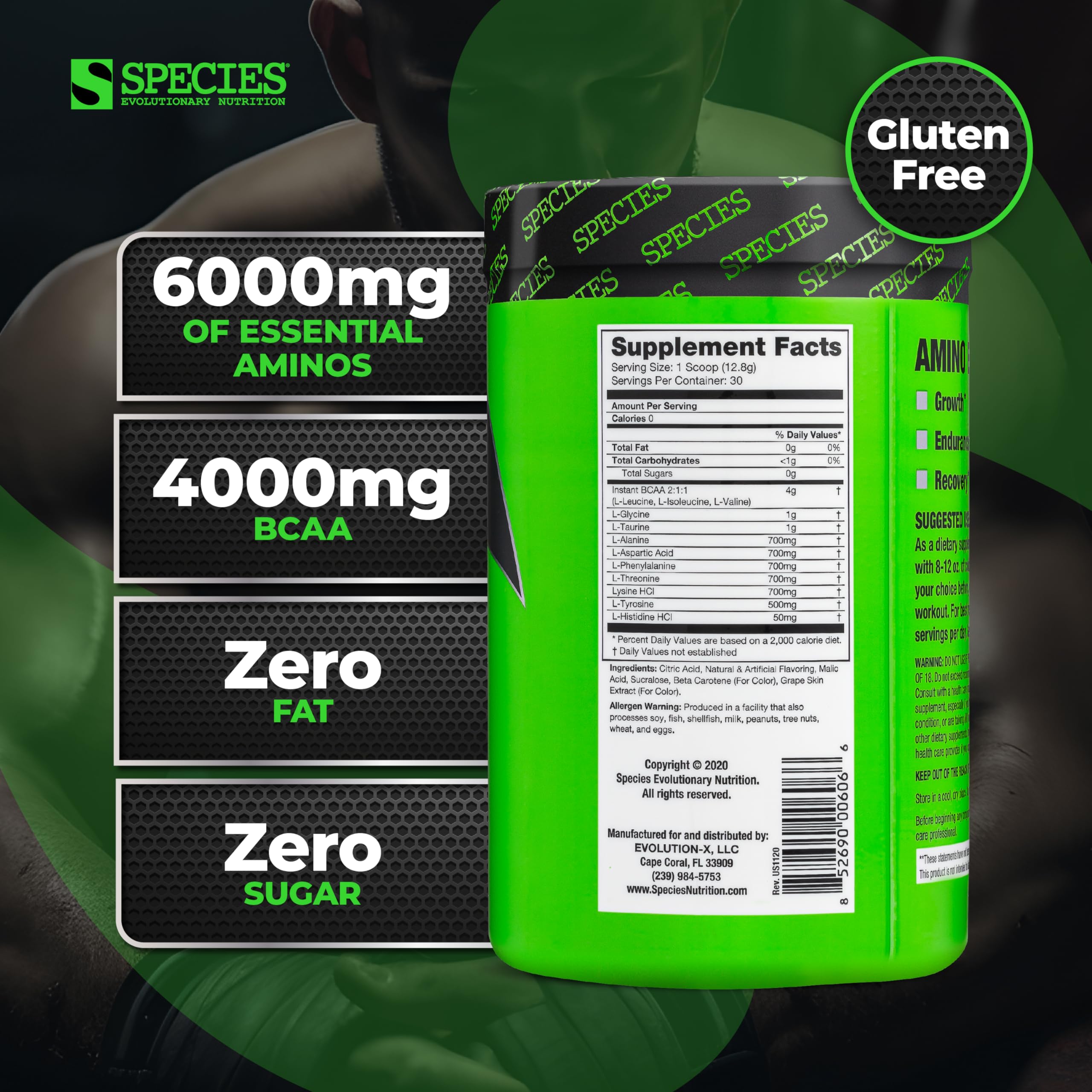 Amino Evolved pour-into-glass demonstrates fast-absorbing formula for steady energy