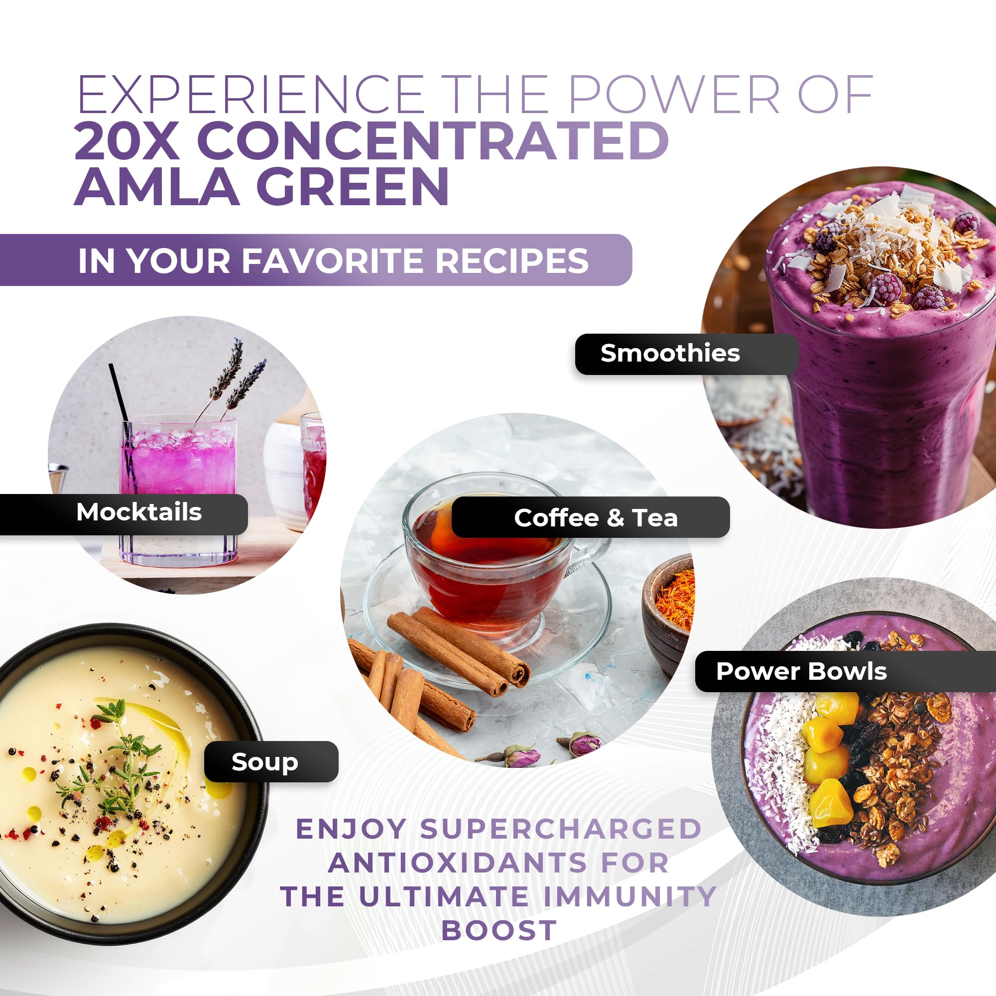 Vegan, gluten-free, allergen-friendly Amla Green formula