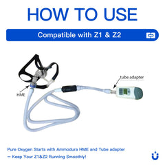 Ammodura adapter measures 25 inches with 20mm and 14mm outer diameters