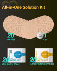Amolyfe Libre3 kit in active use supports durable wear during workouts.