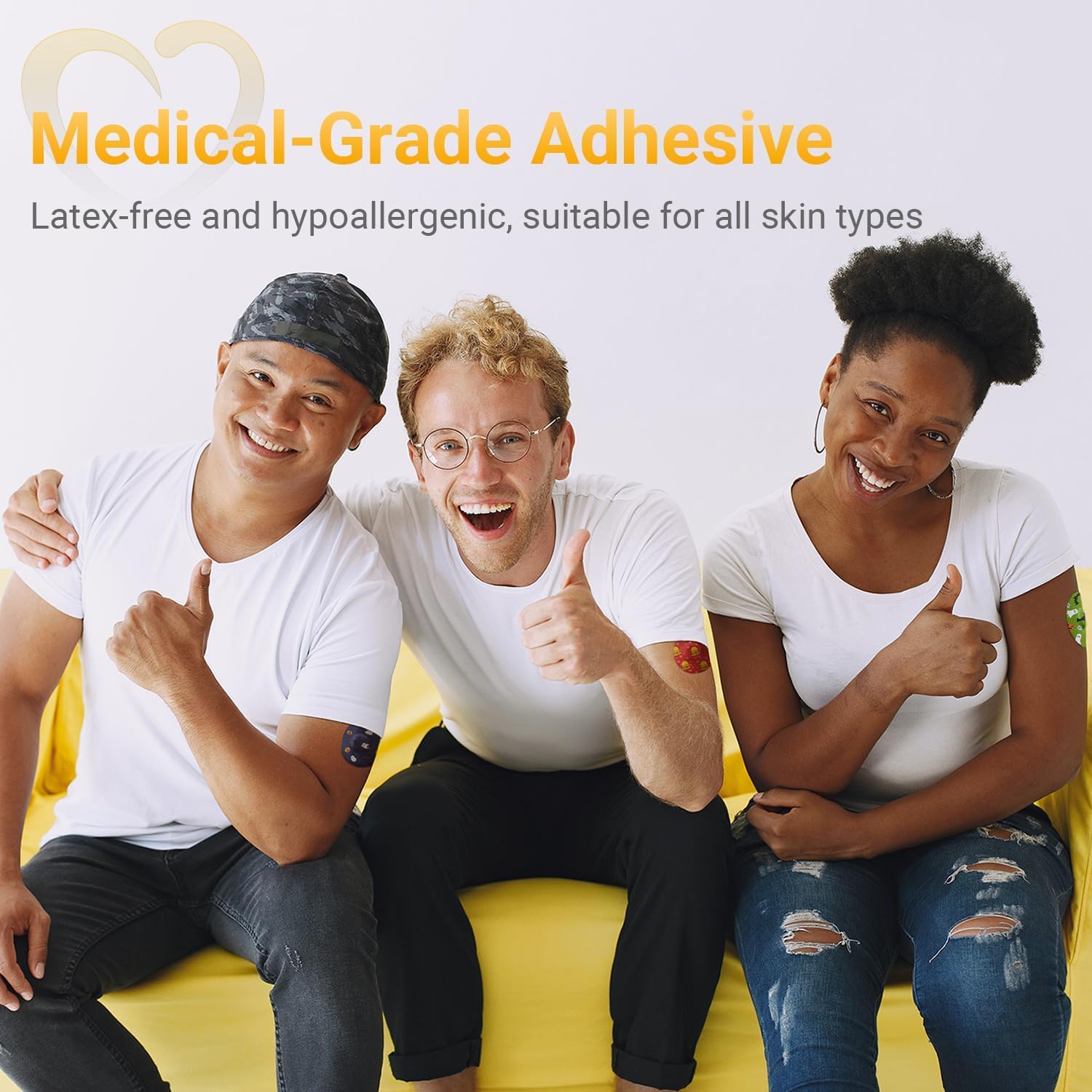 Amolyfe Dexcom G7 over patch is easy to apply with no residue left behind.