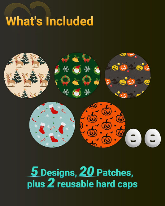 Amolyfe Dexcom G7 overpatch waterproof breathable patch protects sensors in water