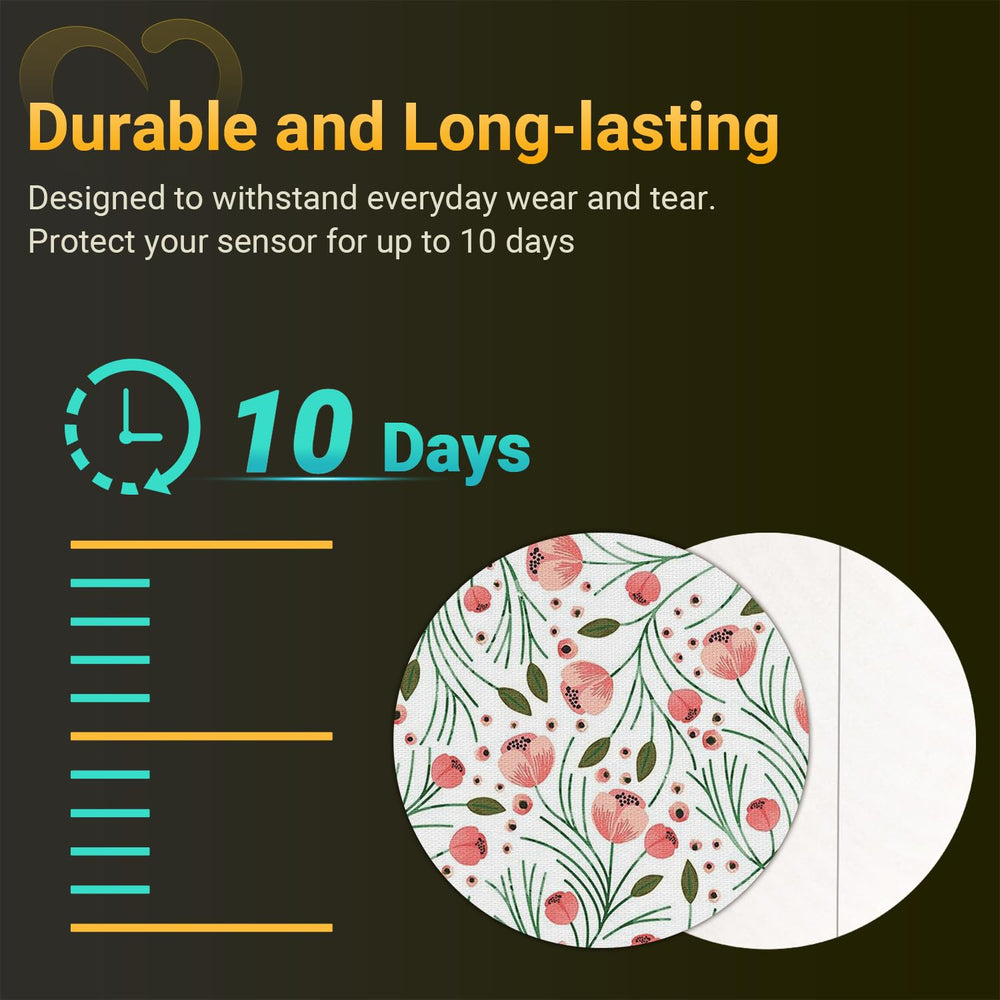 Amolyfe Dexcom G7 overpatches latex-free adhesive for sensitive skin