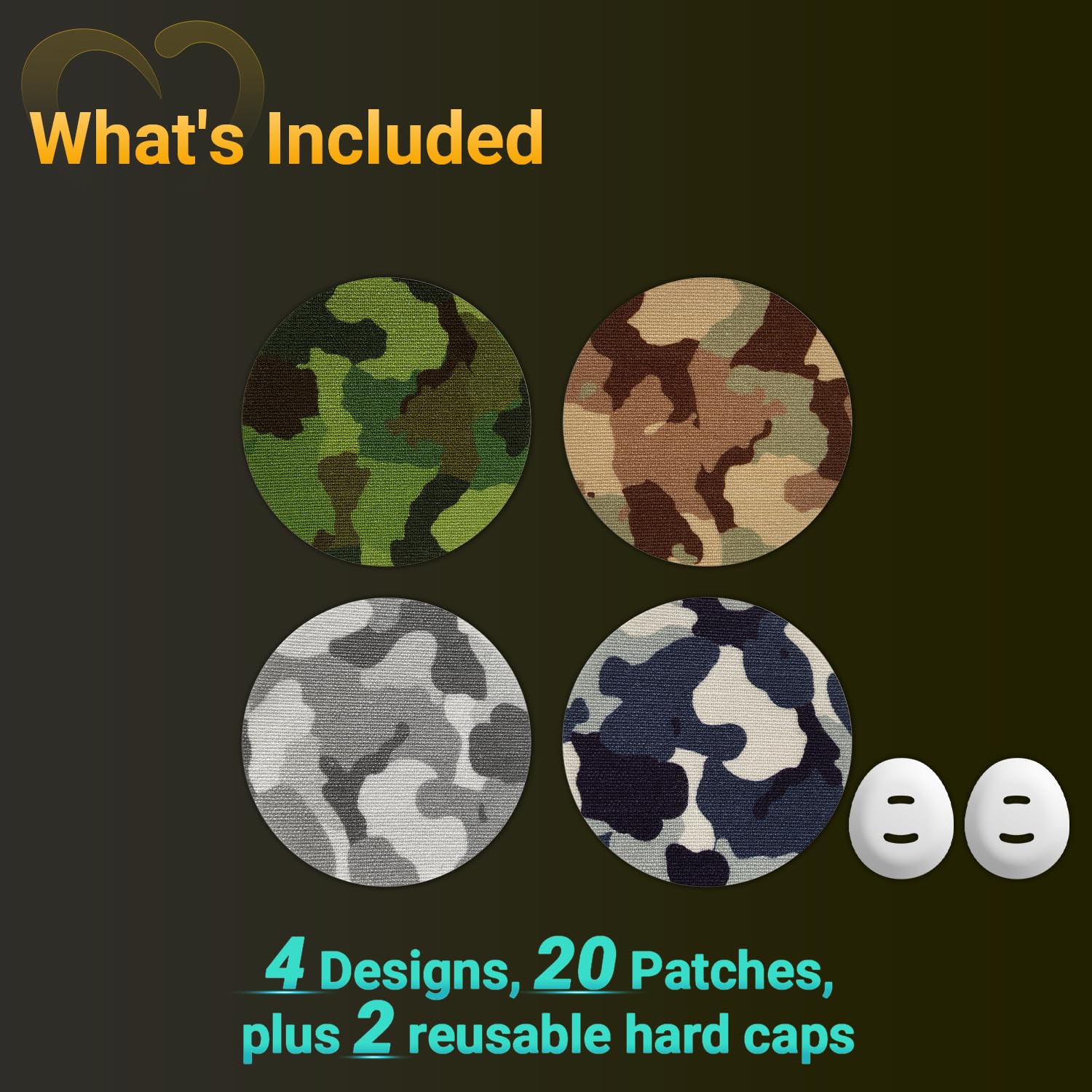 Amolyfe Dexcom G7 patch with bump-proof cap prevents sensor displacement.