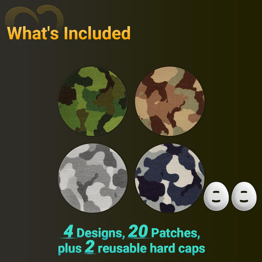Amolyfe Dexcom G7 patch with bump-proof cap prevents sensor displacement.