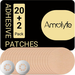 Amolyfe Libre 3 covers with bump-proof design protecting the sensor during workouts.