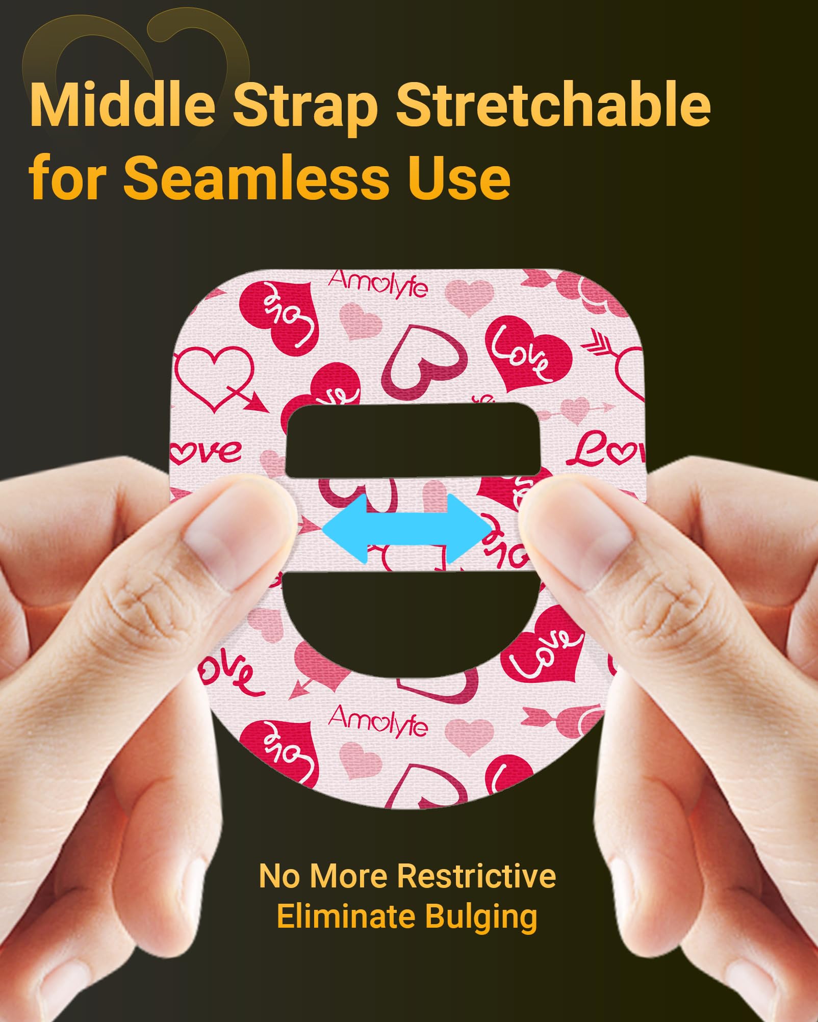 Amolyfe Omnipod 5 patches breathable material for comfort