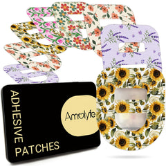 Amolyfe Omnipod overpatches middle strap for secure, long-wearing protection.