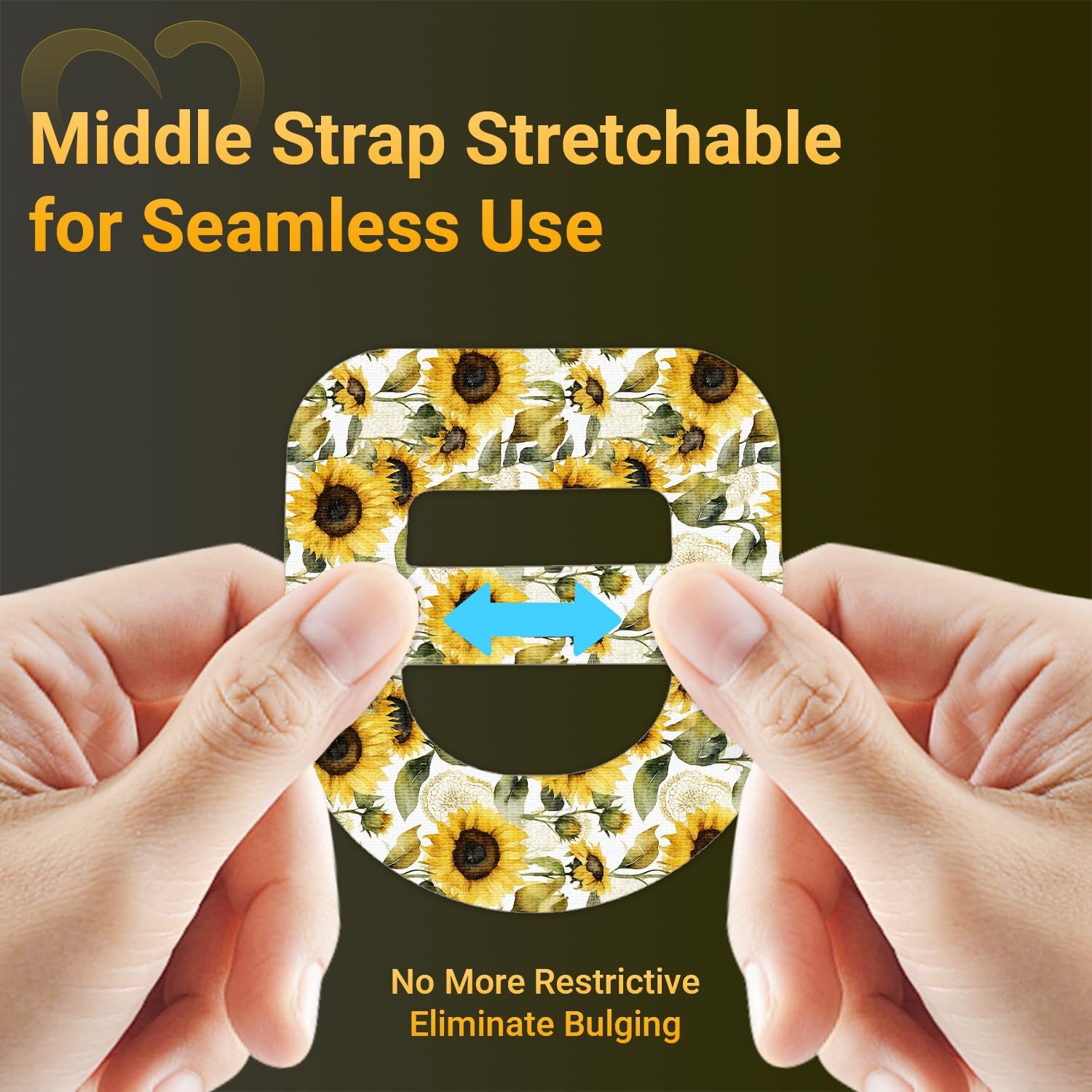 Amolyfe Omnipod overpatches waterproof and sweatproof design for workouts.