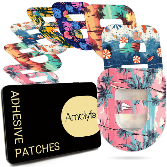 Amolyfe Omnipod patches waterproof for active use and aquatic activities.