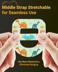 Amolyfe waterproof breathable patches stay put during shower and swim.